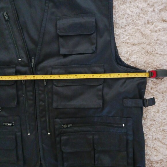 Safari Sport Men's Multi Pocket Utility Vest Fishing Hunting Hiking Tactical 4XL - Picture 10 of 12